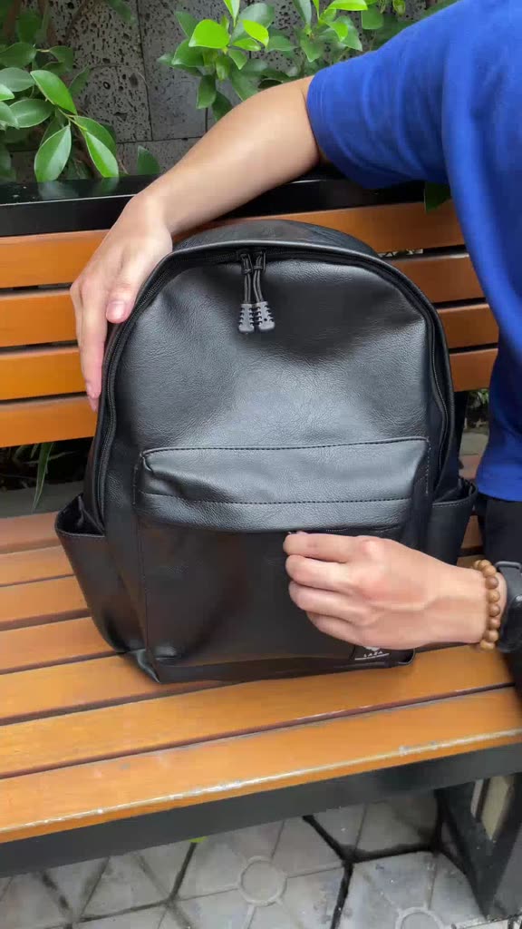 Balo da nam nữ LAZA Organ Backpack 499 - chất liệu da PU trượt nước nhập khẩu - Thương hiệu LAZA | BigBuy360 - bigbuy360.vn