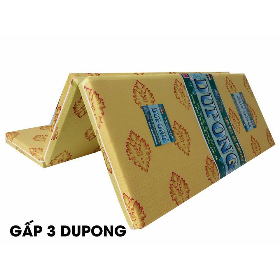 nệm bông ép 1mx2mx10cm gấp 3 dupong hàn việt hải bảo hành 5 năm