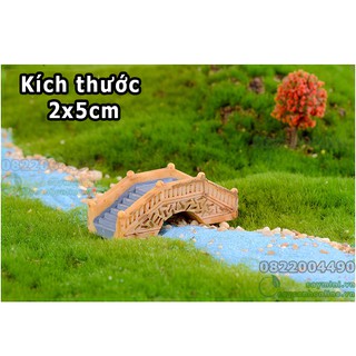 Cầu vòm đá - Đồ trang trí tiểu cảnh, hồ cá, bể cá thủy sinh. Trang trí cây cảnh. cầu mô hình