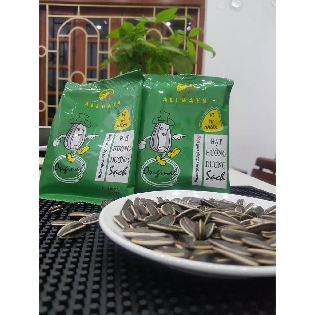 Hạt hướng dương nguyên vị - vị Dừa gói 50G - 60G