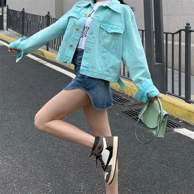 Chân Váy Denim Rách Thời Trang Dành Cho Nữ