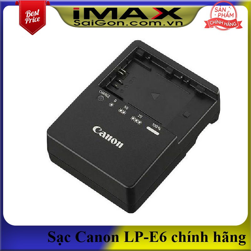 SẠC CHÍNH HÃNG CANON LP-E6 (SẠC CHO PIN CANON LP-E6)