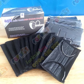 Khẩu trang, khẩu trang đen, khẩu trang y tế 4 lớp, khẩu trang người lớn