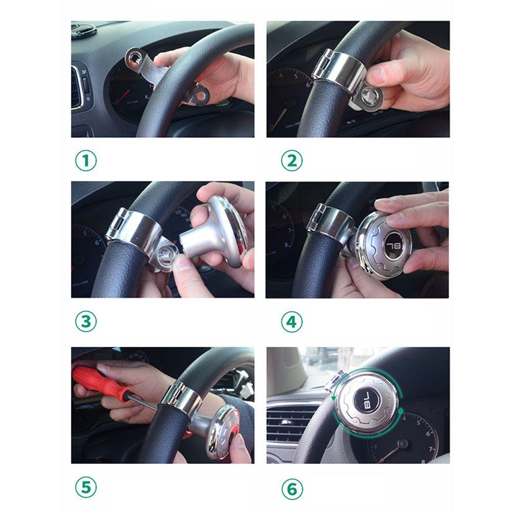 Tay Lái Trợ Lực Xoay Vô Lăng Tiện Dụng Chất Lượng Cao Cho Xe Hơi Spinner
