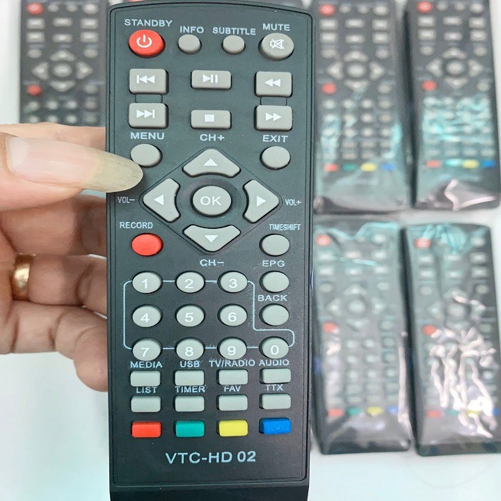 Điều Khiển Đầu kĩ thuật số VTC - HD02 DÙNG CHO ĐẦU CHẢO FREE