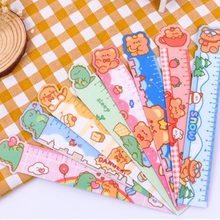 Thước kẻ nhựa dẻo hình cute - 15cm - 1 chiếc