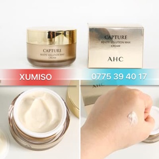 Kem dưỡng AHC CAPTURE SOLUTION MAX CREAM