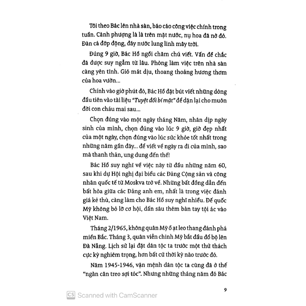 Sách - Di Sản Hồ Chí Minh - Bác Hồ Viết Di Chúc (Tái Bản 2019)