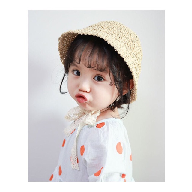 Mũ cói cho mẹ và bé