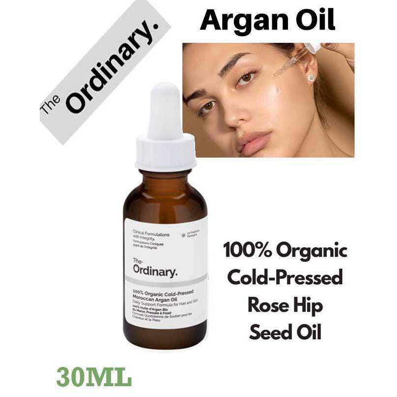 The Ordinary 100% Organic Cold Pressed Rose Hip Seed Oil. , dưỡng sáng, dưỡng lành vết thương do mụn | BigBuy360 - bigbuy360.vn
