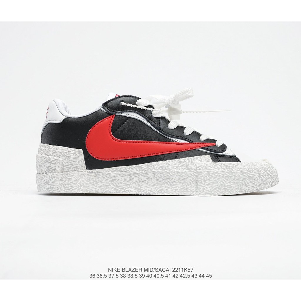 GIÀY SNEAKER MÃ SẢN PHẨM_Sacai X Nike Blazer Low NHIỀU MÀU PHONG CÁCH FULLBOX + FREESHIP