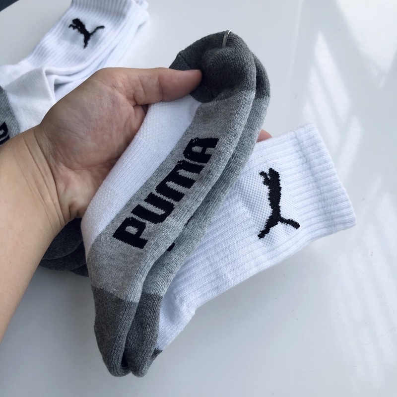 Tất vớ thể thao cổ cao puma-tất thời trang nam đá bóng đá banh thể thao