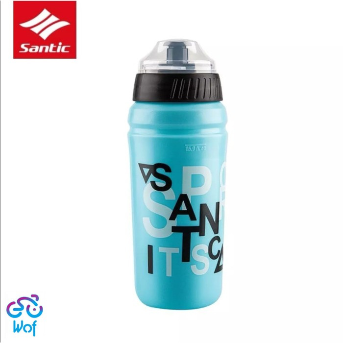 Bình Nước Thể Thao Xe Đạp Santic 2122 500ml Màu Xanh Dương