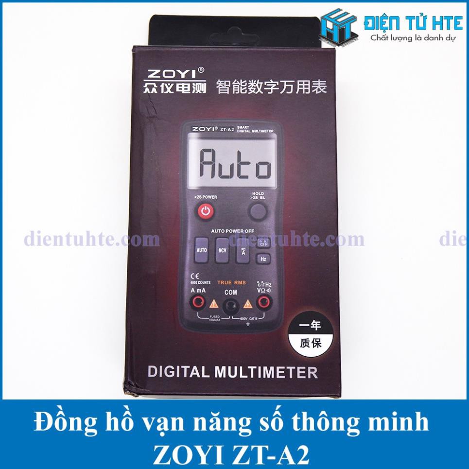 Đồng hồ vạn năng số thông minh ZOYI ZT-A2 True RMS