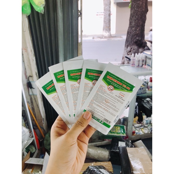 { Combo 5 gói HAN-TEPHOS / Diệt bọ gậy, loăng quăng }
