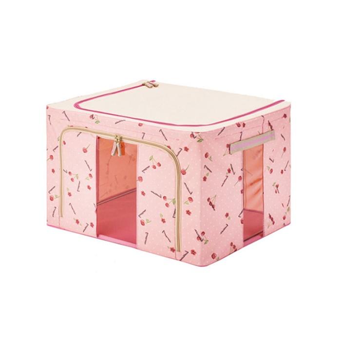 Hộp Đựng Quần Áo Chăn Màn Khung Thép Loại To ( Mẫu Mới) HA15