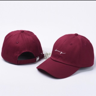 Korean Trendy Sewn On Embroidered Basic Visor Baseball Cap