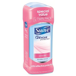 Sáp lăn khử mùi Suave 24 Hour Protection Power Invisible Solid 74g