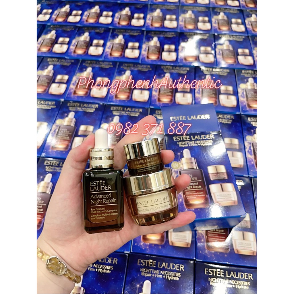 Set dưỡng da 3 món ESTEE LAUDER Nightime Necessities