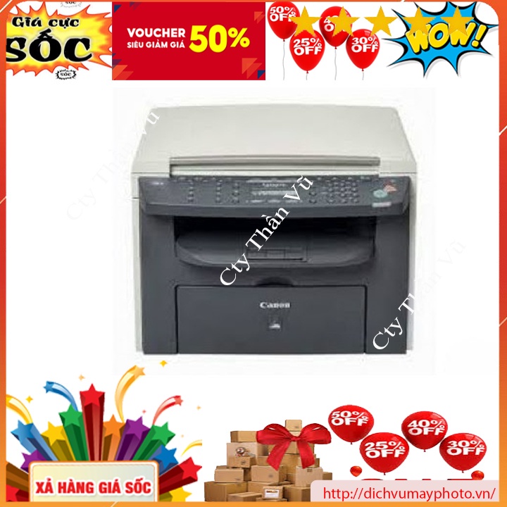 Máy in laser đen trắng đa năng Canon 4122 cũ bền in 2 mặt có Scan Copy bảo hành Kholinhkienmayin