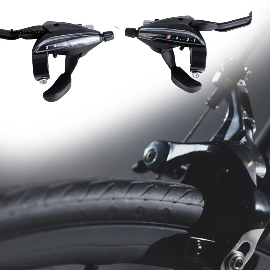 Tay Phanh Trái / Phải Shimano EF65 Bằng Hợp Kim Nhôm Kích Hoạt Tốc Độ 3 / 7 / 8 / 9 Cho Xe Đạp Leo Núi