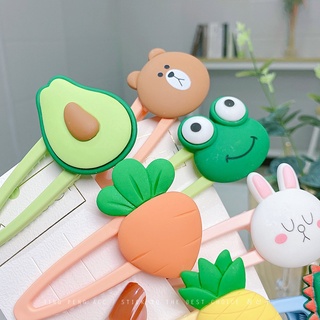 Kẹp tóc phụ kiện trái cây động vật sinh động
