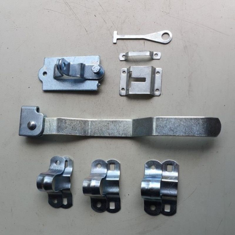 COMBO BỘ KHÓA CỬA THÙNG XE Ô TÔ TẢI