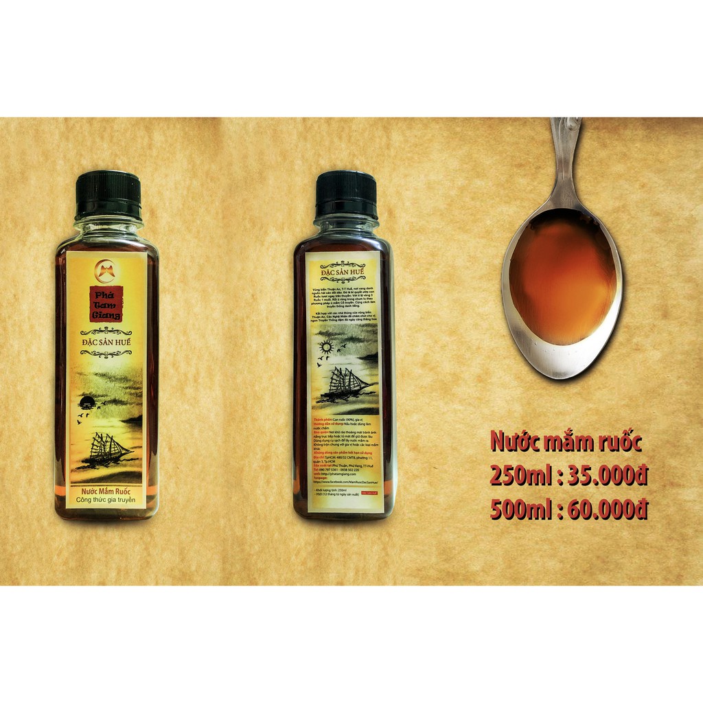 Nước mắm cốt Ruốc 250ml