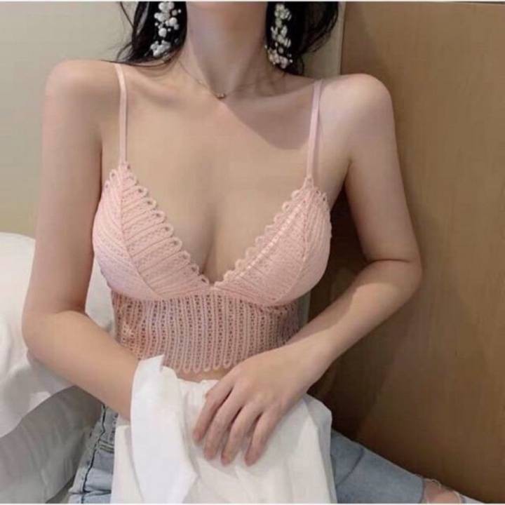 Áo ngực bra có móc cài sau dây đôi siêu sexy mẫu mới 2021 348