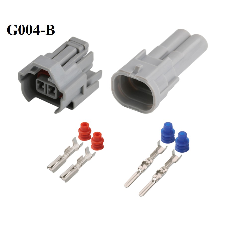 G004-Giắc cắm kim phun nhiên liệu 2 lỗ