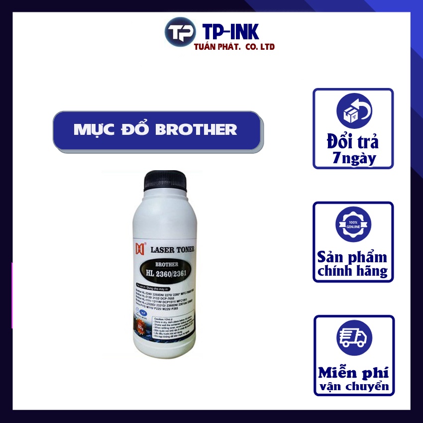 Mực đổ máy in Brother 2385,2321,2240,2140, 2321D/2701D/2240/2270/MF7360/7470