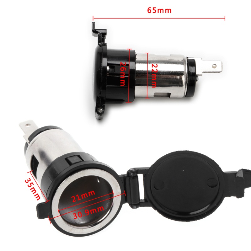 ✿ Ổ CắM BậT LửA 12-24V Cho Xe Hơi/Xe TảI