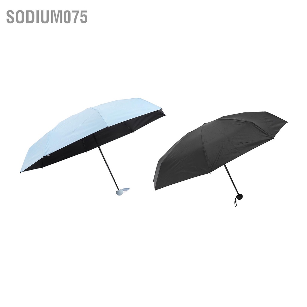 Sodium075 Ô du lịch Sun Rain 5 Gấp Bảo vệ tia cực tím Hiện tại xách tay có hộp cho nam giới nữ