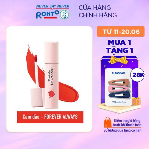 Son kem lì Miracle Apo Lip Lacquer Matte 3ml (bao bì mới) xịn