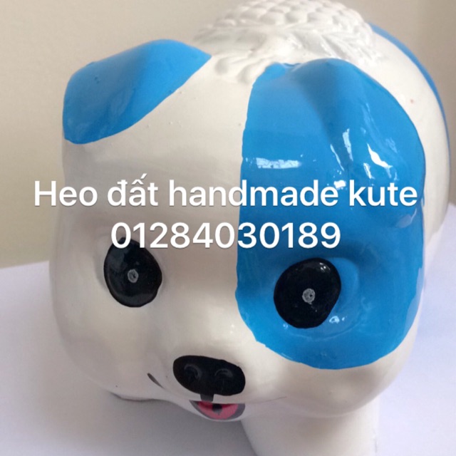Heo đất chó đóm xanh dương sizeM