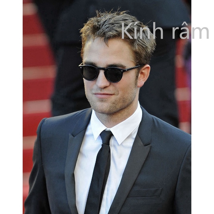 Kính mát tròn gọng kim loại cao cấp cho nam