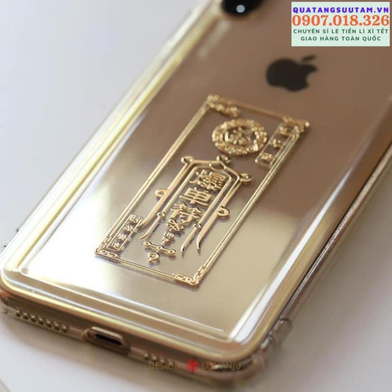 Miếng Dán Điện Thoại THU HỒI NỢ TIÊU TAN NỢ NẦN- Khai Tài Tấn Lộc, Phù Hợp Dán Tất Cả Các Dòng Điện Thoại