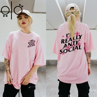 [Kèm Video Thật] Áo Thun I'm Really Anti Social Social Club Hoa Đào Tết (CT01-191119)
