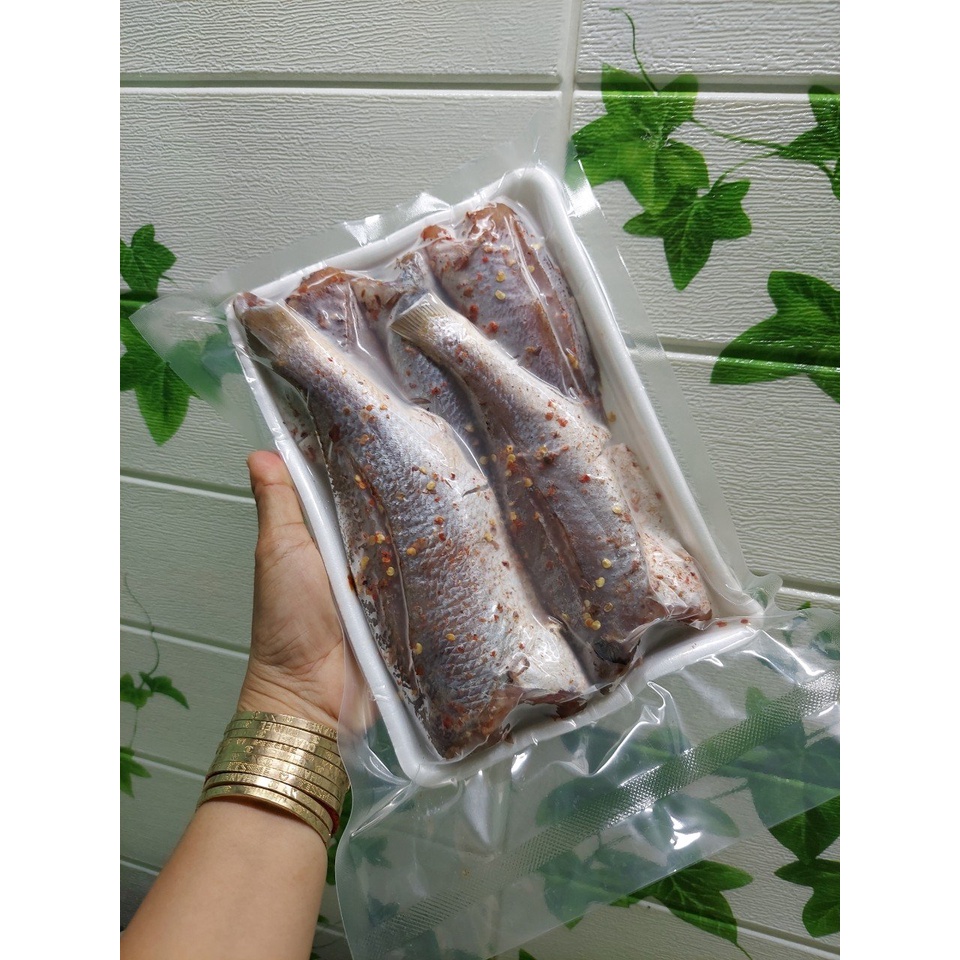 Khô cá đù 1 nắng ướp sẵn - Đù 1 nắng ướp ớt - Khô cá đù 1 nắng Vũng Tàu - Size  - Ship HCM siêu tốc 1-2h