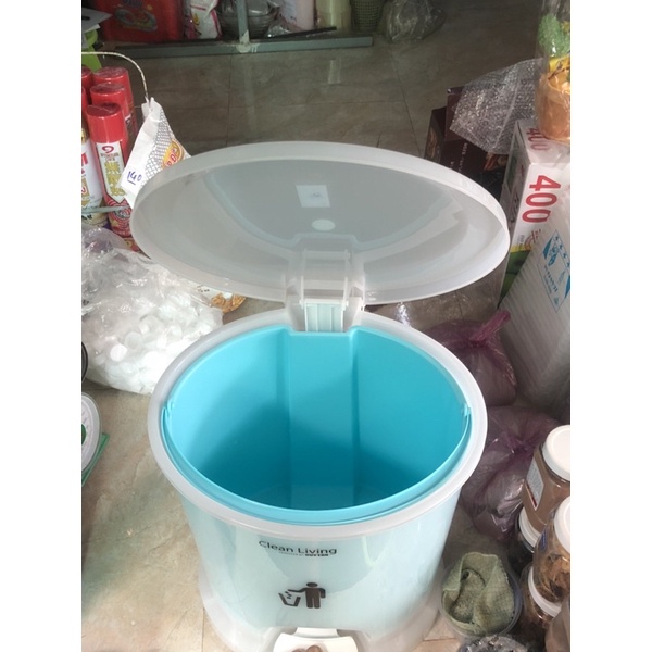 Thùng Rác Đạp Oval Duy Tân Cao Cấp Nhí/Nhỏ/Trung/Lớn