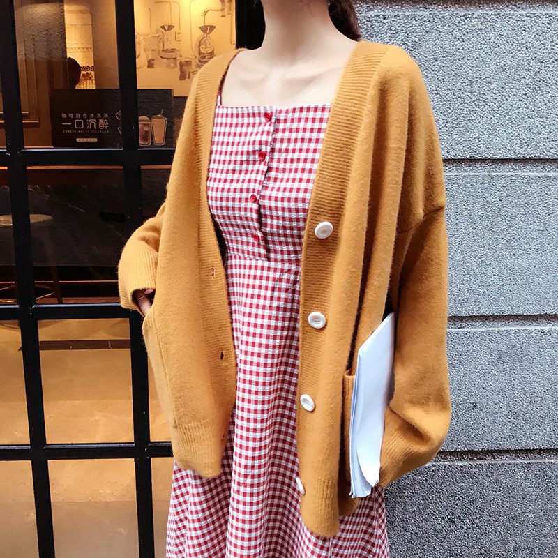 [Video] Áo len Cardigan Nữ Dáng Rộng Cực Mềm Mịn Quảng Châu cao cấp | BigBuy360 - bigbuy360.vn