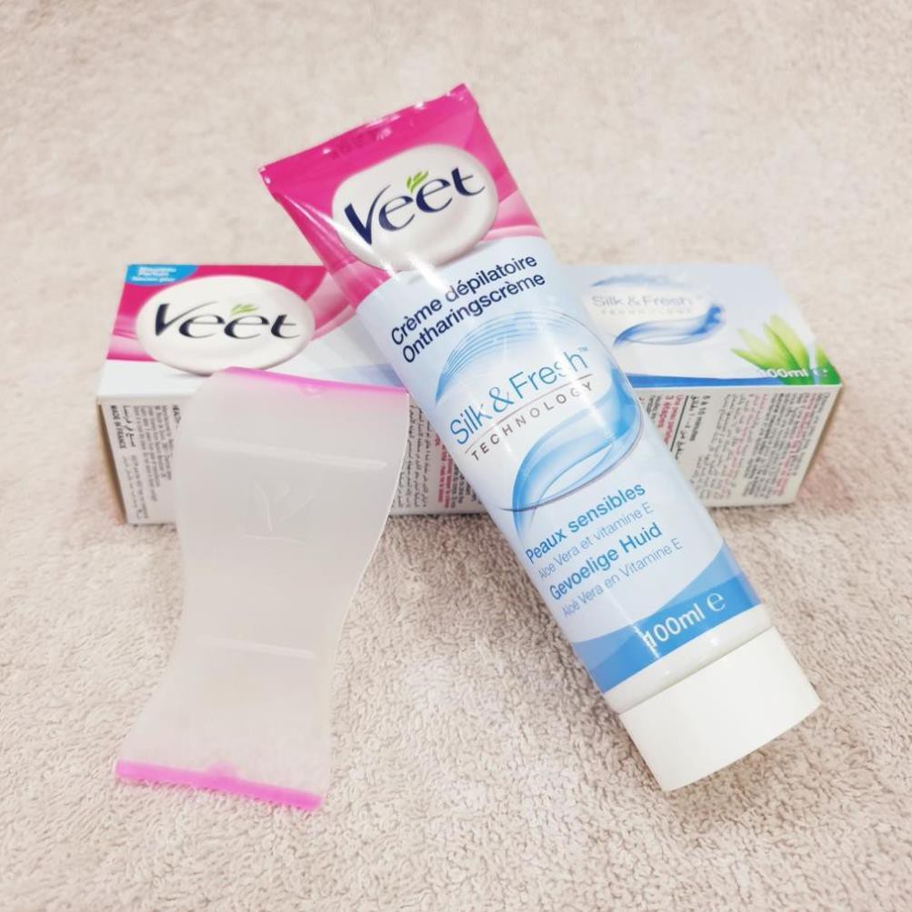 Kem tẩy lông Veet 100ml - Nhập khẩu Pháp | Tẩy lông vùng kín - Triệt lông vĩnh viễn | BigBuy360 - bigbuy360.vn