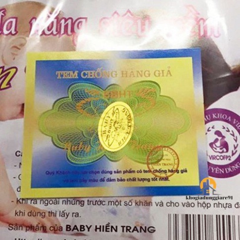 Khăn Vải Khô Đa Năng Hiền Trang 125-140 Tờ Hàng Loại 1