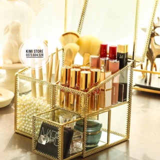 Tủ đựng mỹ phẩm golden
