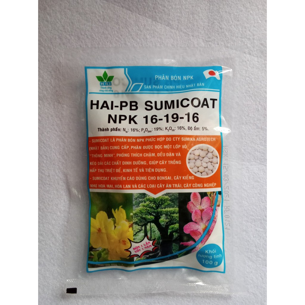 Phân bón chuyên dùng cho Lan Hồ Điệp  , gói 160 hạt