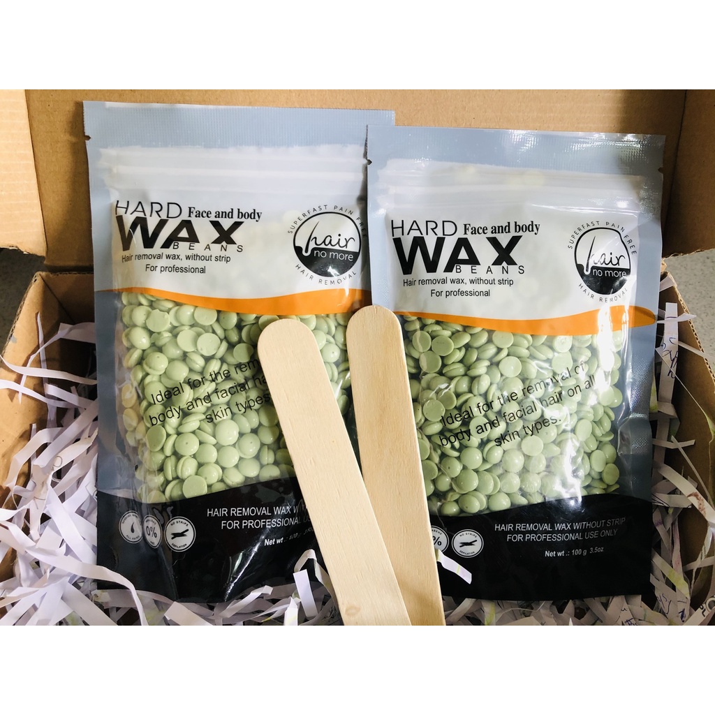 Sáp WAX HARD WAX BEANS  Bịch cực xịn sò , Bịch nhỏ 100g có nhiều màu dễ thương để khách iu lựa chọn