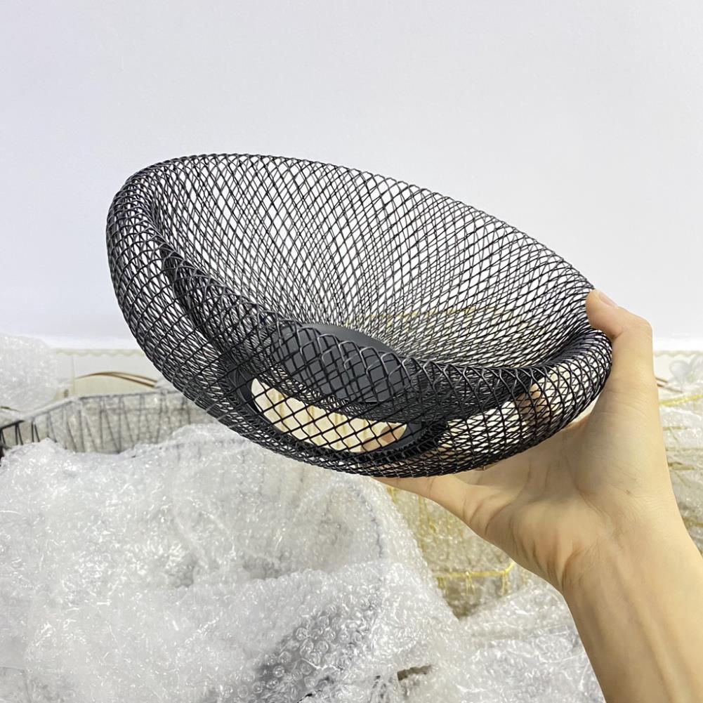Rổ kim loại đựng trái cây trang trí đa năng, có ảnh thật nhiều mẫu lựa chọn