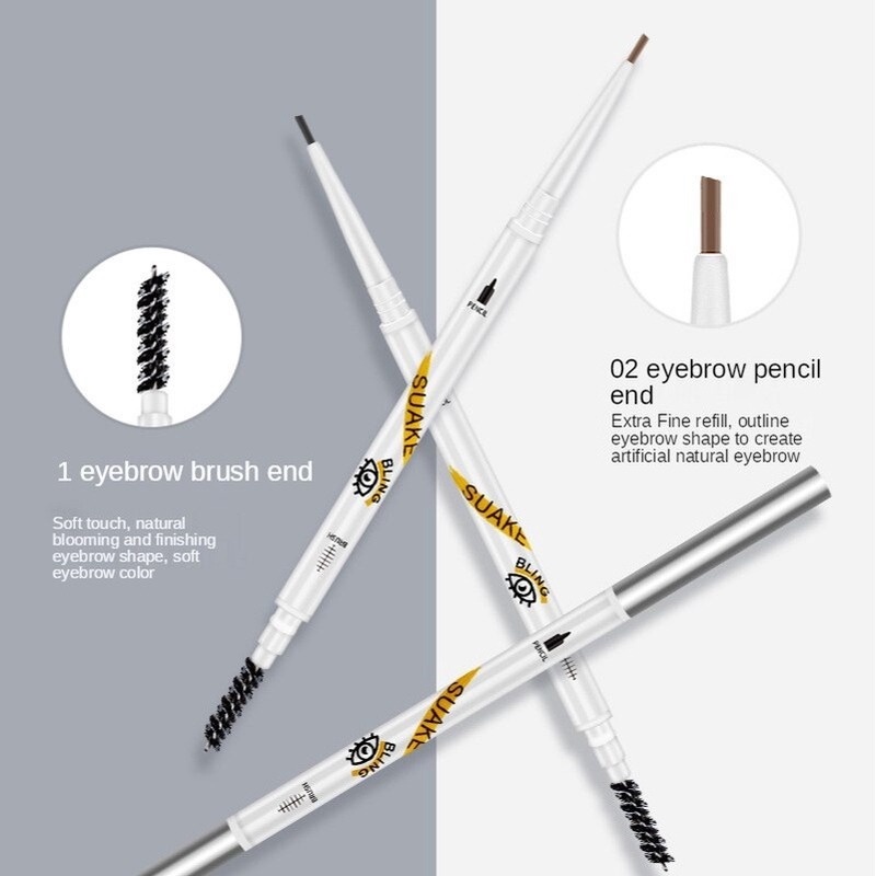 [Hàng mới về] Chì Kẻ Mày Hai Đầu Lên Màu Tự Nhiên Lâu Trôi Chống Thấm Nước Và Mồ Hôi Dễ Sử Dụng Tiện Lợi Cho Người Mới | BigBuy360 - bigbuy360.vn