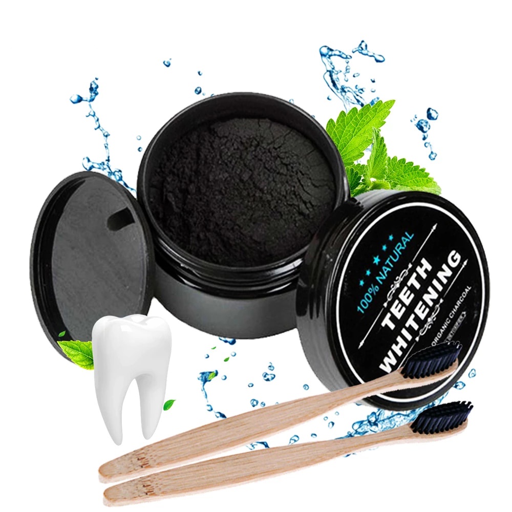 Hộp Bột Than Hoạt Tính 30g Làm Trắng Răng Hiệu Quả