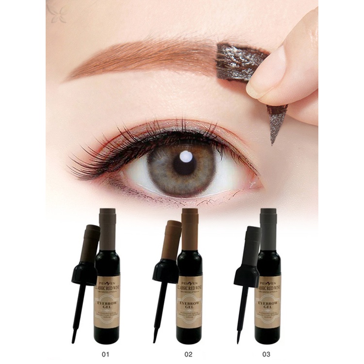 Gel Xăm Lông Mày jmmz Màu Đen / Cà Phê / Xám / Đỏ / Đỏ / Rượu Chống Nước